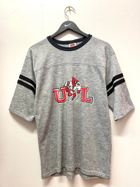 University of Louisville Cardinals Black Polo Shirt Sz XL – 812 Vintage