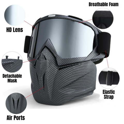 I-Premium Cold Cold Windproof Anti-Fog Outdoors Mask