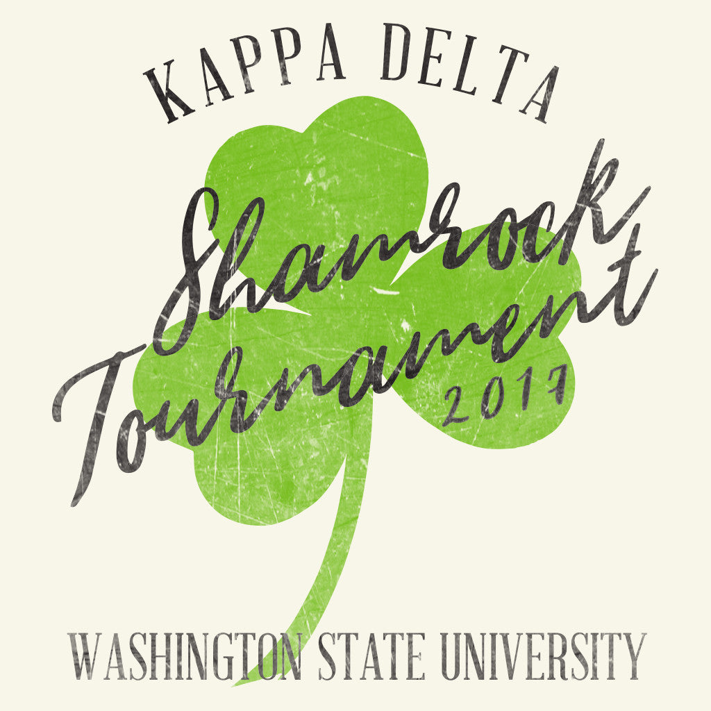 Kappa Delta Shamrock Tournament Design College Hill