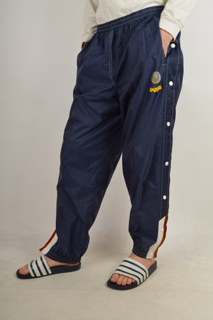 adidas popper trousers 90s