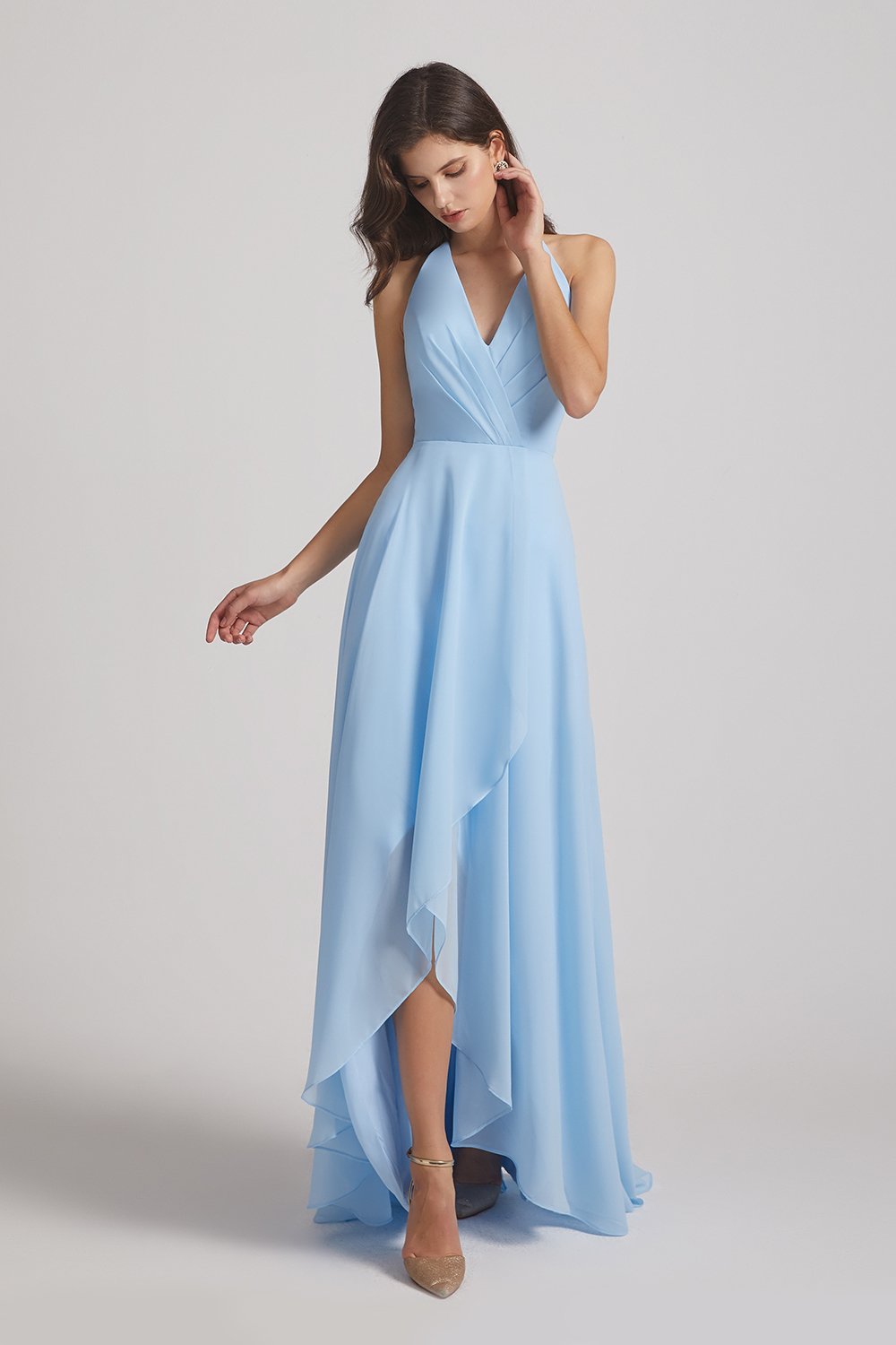 High Low Bridesmaid Dresses - Country Style Gown | Alfabridal ...