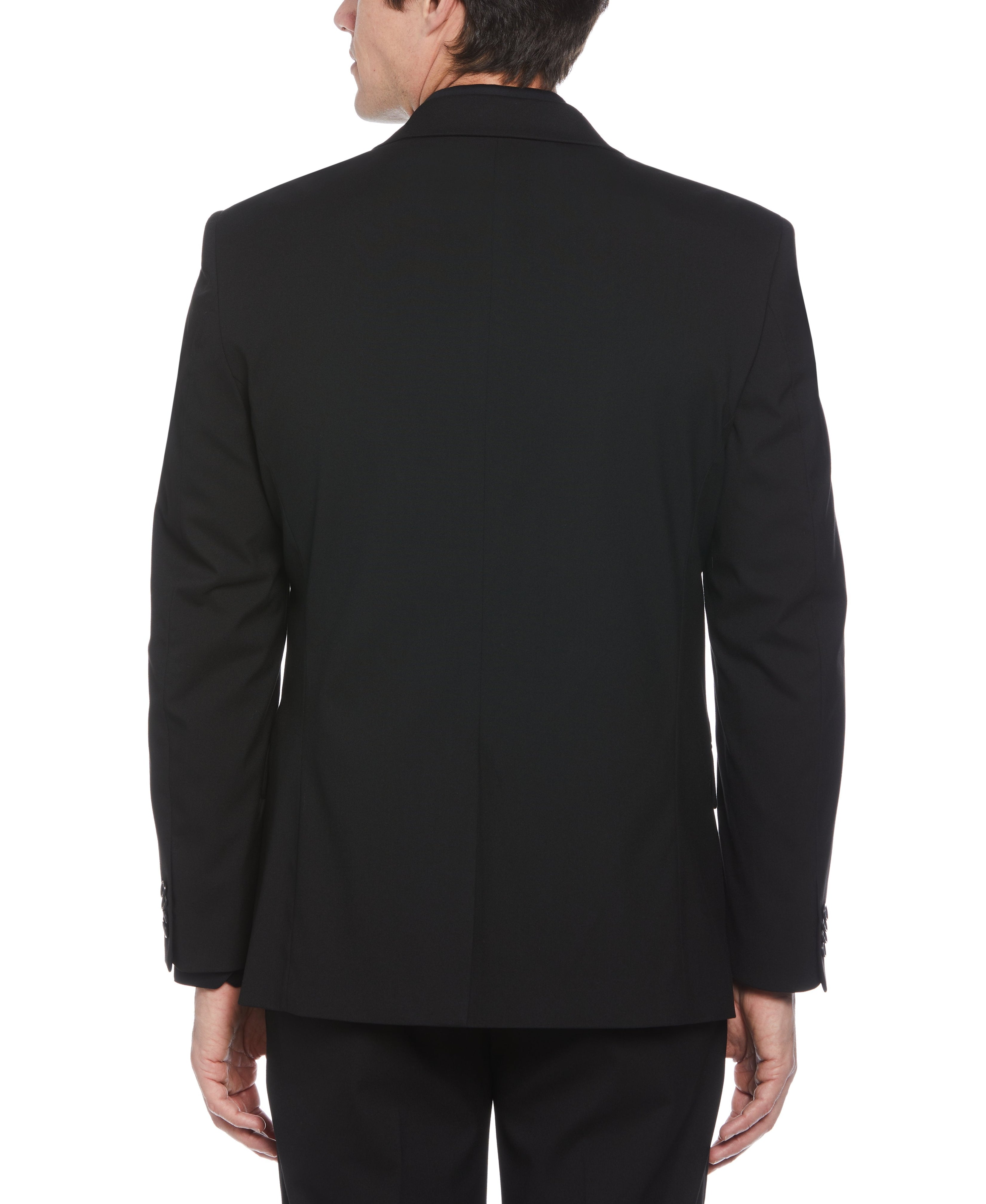 Men's Tuxedo Jacket with Satin Piecing | Perry Ellis