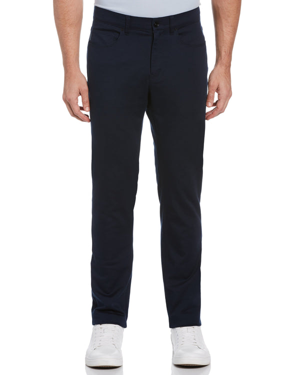 Slim Fit Anywhere Five Pocket Pant | Perry Ellis