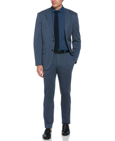 Slim Fit Neat Knit Ink Suit