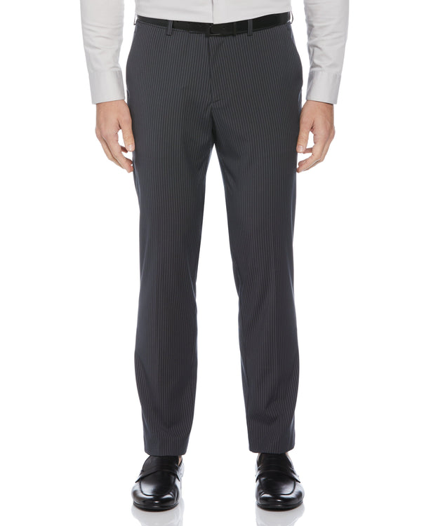 Men's Pinstripe Flat Front Suit Pant
