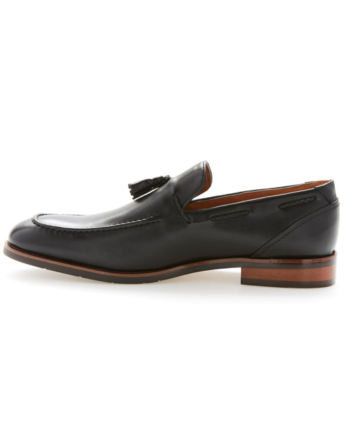 Braided Leather Tassel Loafer | Perry Ellis