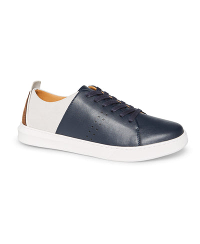 Color Block Sneaker Navy Perry Ellis