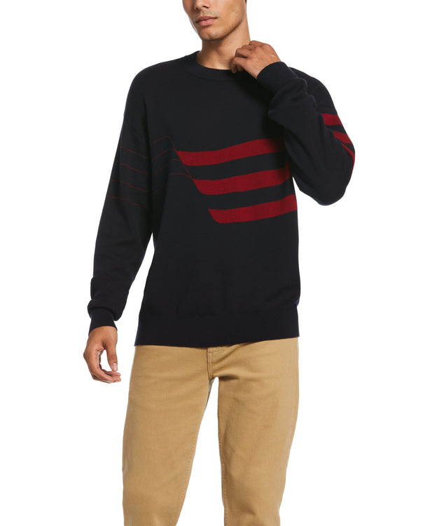 Flag Logo Crewneck Sweater