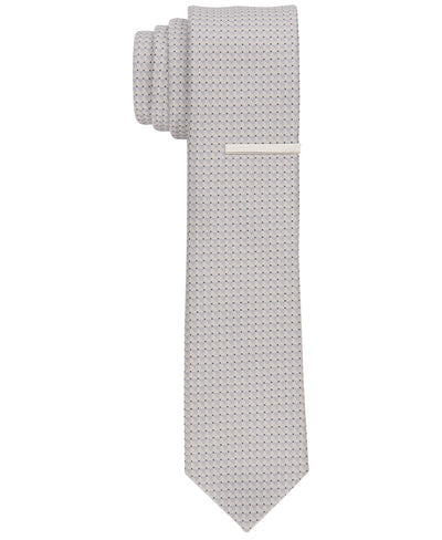 Hamish Neat Slim Tie (Champagne) 