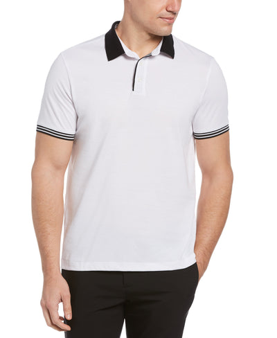 ICON Polo Bright White Perry Ellis