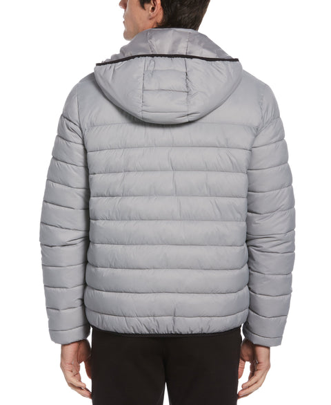 Lightweight Hooded Puffer Jacket | Perry Ellis