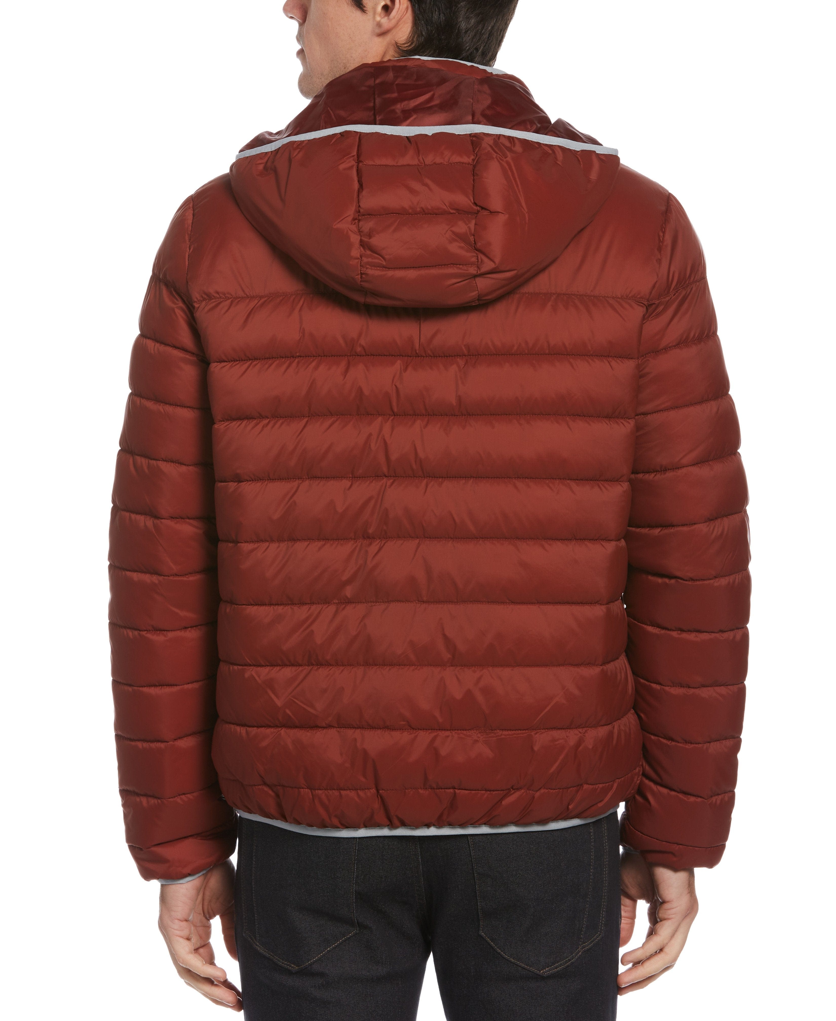 Lightweight Hooded Puffer Jacket | Perry Ellis