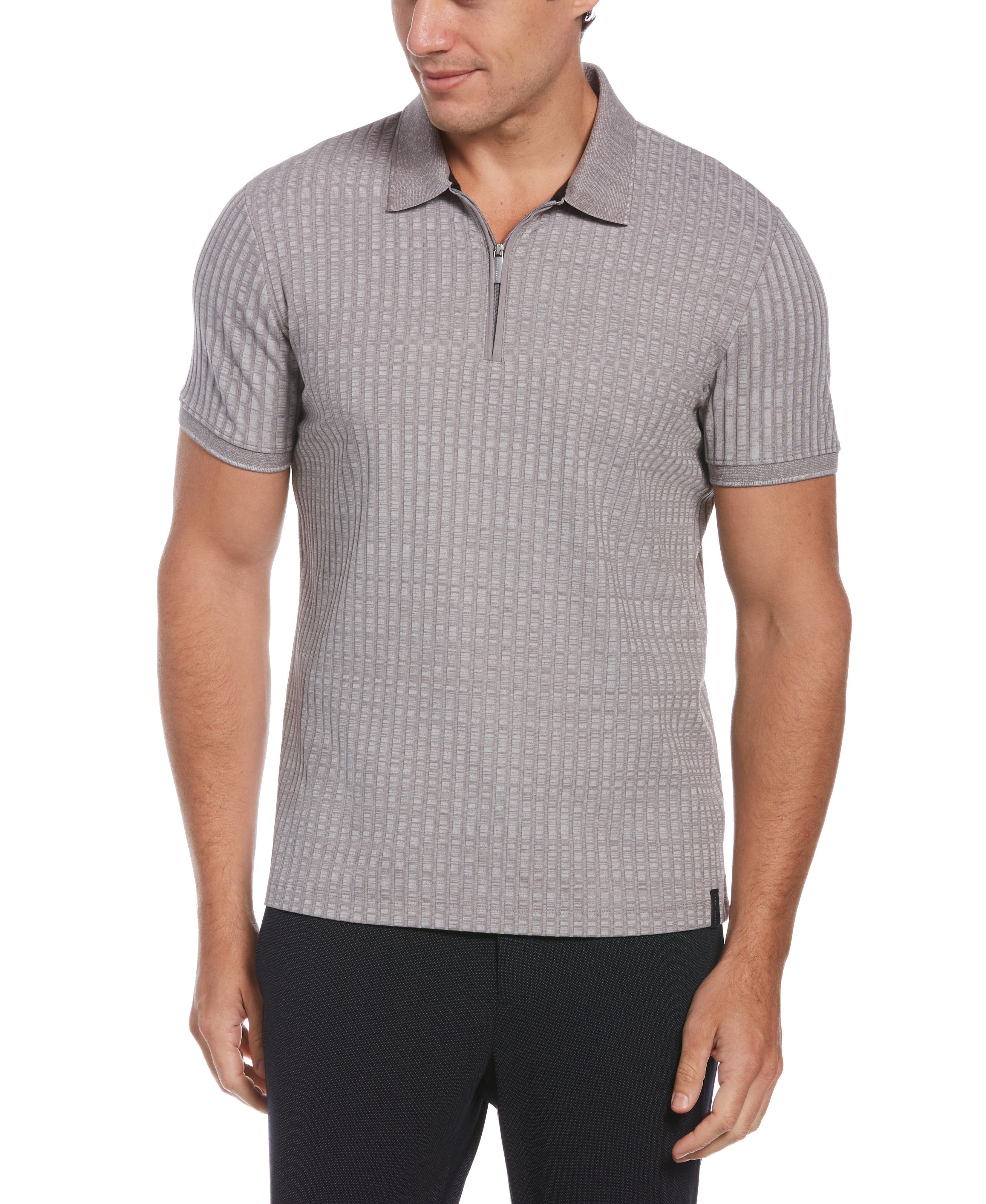 Perry ellis 2025 quarter zip polo