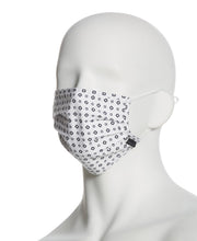 Reusable Poplin 3 Pack Pleated Fabric Face Mask Assorted Perry Ellis