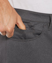 Slim Fit 5-Pocket Performance Stretch Pant Black Perry Ellis