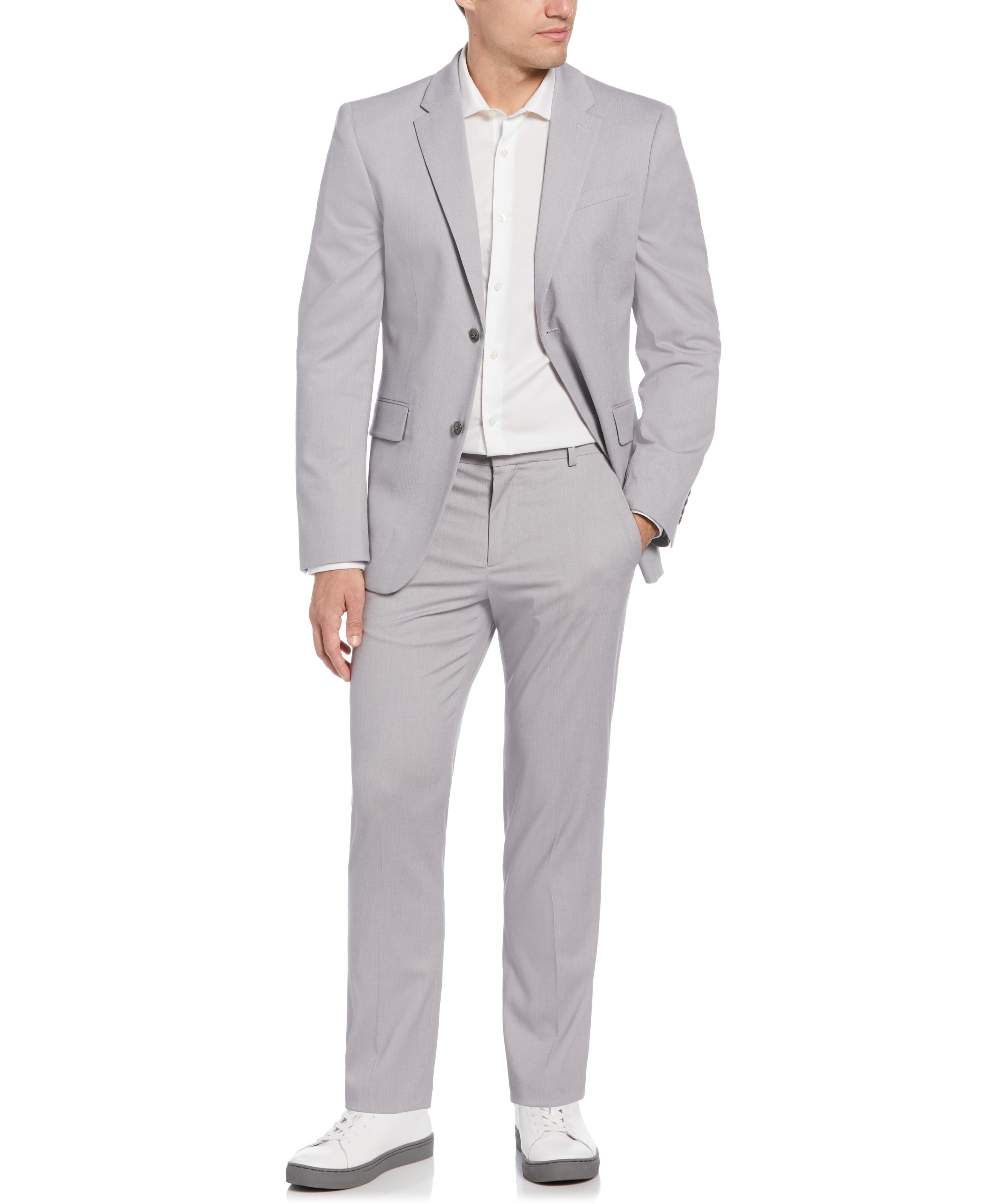 Slim Fit Alloy Performance Tech Suit | Perry Ellis