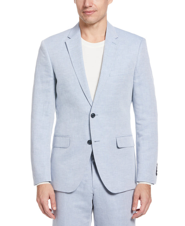 Slim Fit Jacket - Light blue - Men