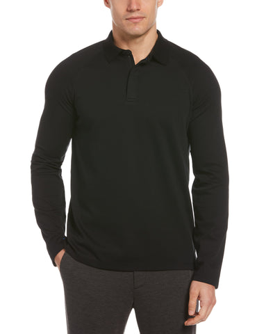 perry ellis long sleeve polo