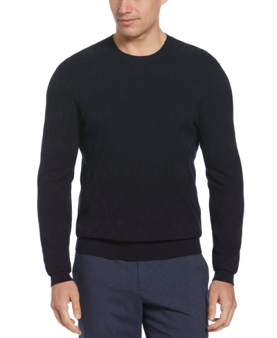 Tech Stitch Crew Neck Sweater (Dark Sapphire) 