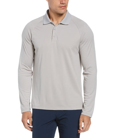 perry ellis long sleeve polo