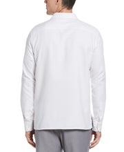 Untucked Geo Dobby Shirt (Bright White) 