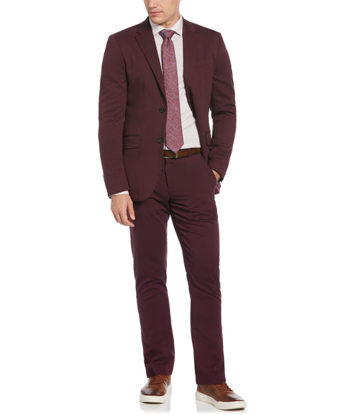 Very Slim Fit Burgundy Performance Tech Suit