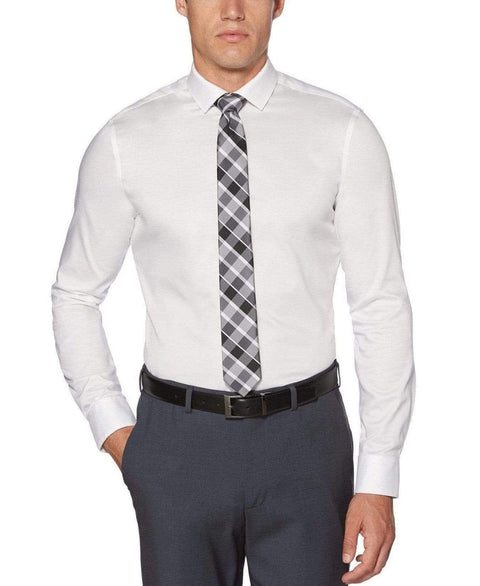 Men's APT. 9 Slim-Fit Stretch Fabric Long-Sleeve Spread-Collar Dress Shirt