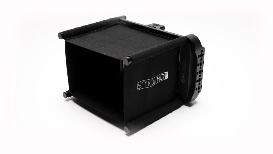 502 Bright Sunhood + Cage — SmallHD