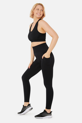 Seamless Compression Leggings V2 in Navy