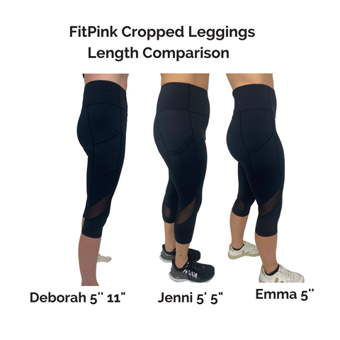 FitPink Cropped leggings