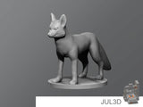 Fox Resin Miniature - JUL3D Miniatures