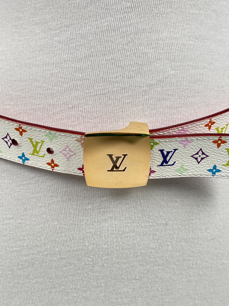 Louis Vuitton 2022 SS Lv Iconic 20Mm Reversible Belt (M0528X, M0528W,  M0528V)
