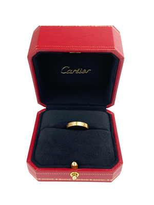 cartier love ring box