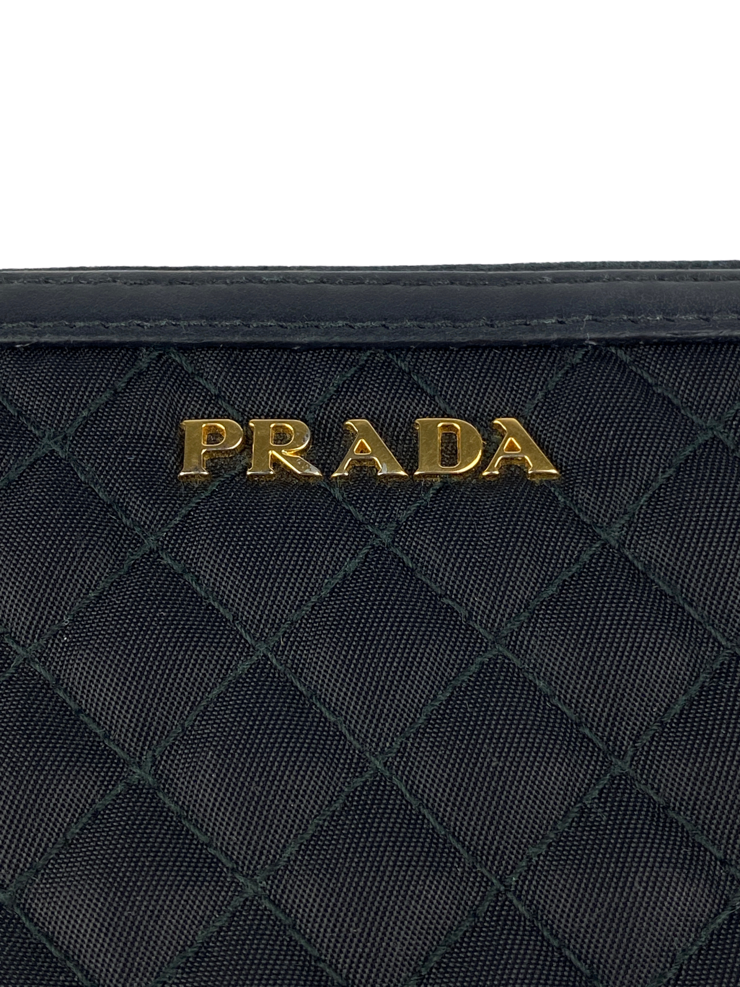 prada quilted wallet