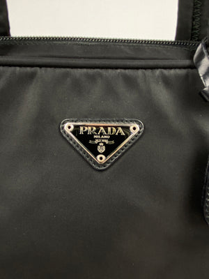 prada bag with lock and key