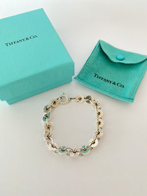 tiffany disc bracelet