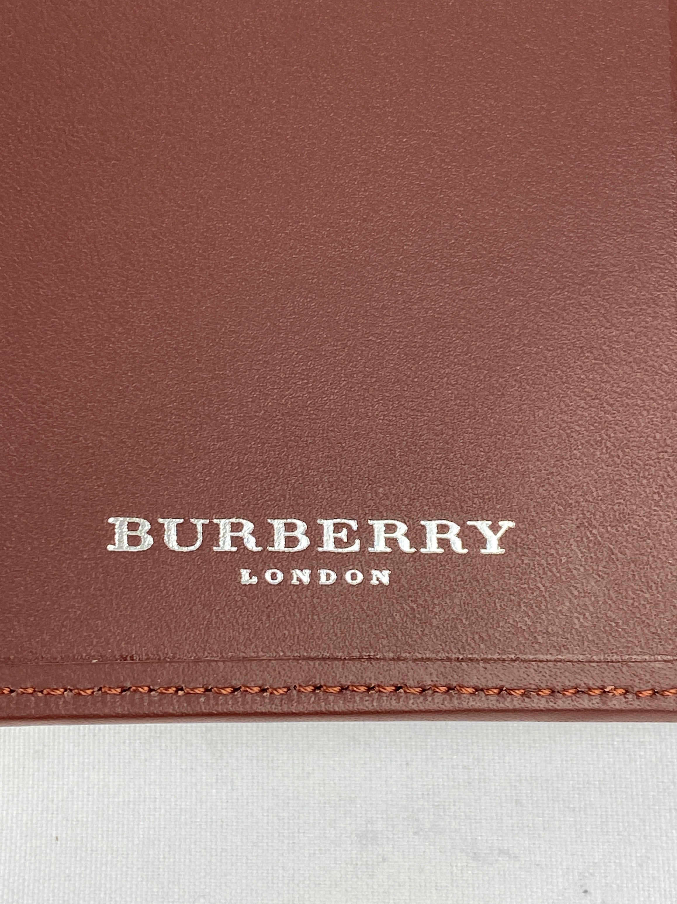 BURBERRY - NOVA CHECK SMALL AGENDA NOTEBOOK COVER - NEW –  AU