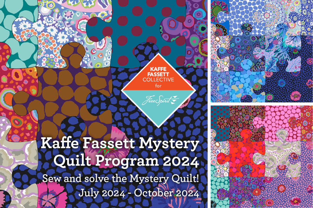 Kaffe Fassett Mystery Quilt Program