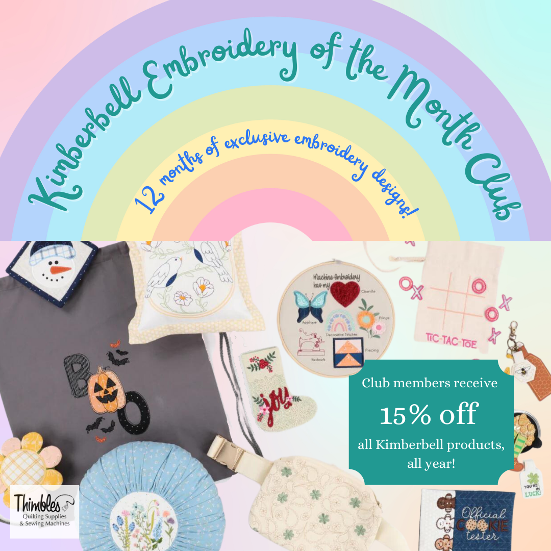 Kimberbell Embroidery of the Month Club 2024