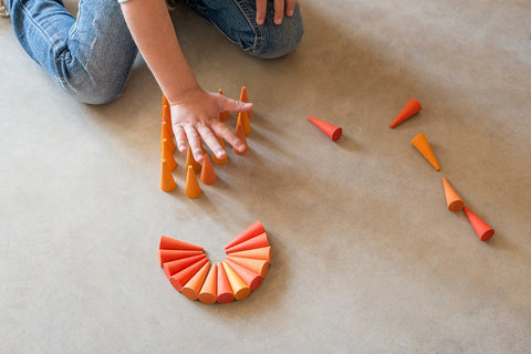 Children_of_the_Wild_Australia Grapat Mandala Little Orange Cones