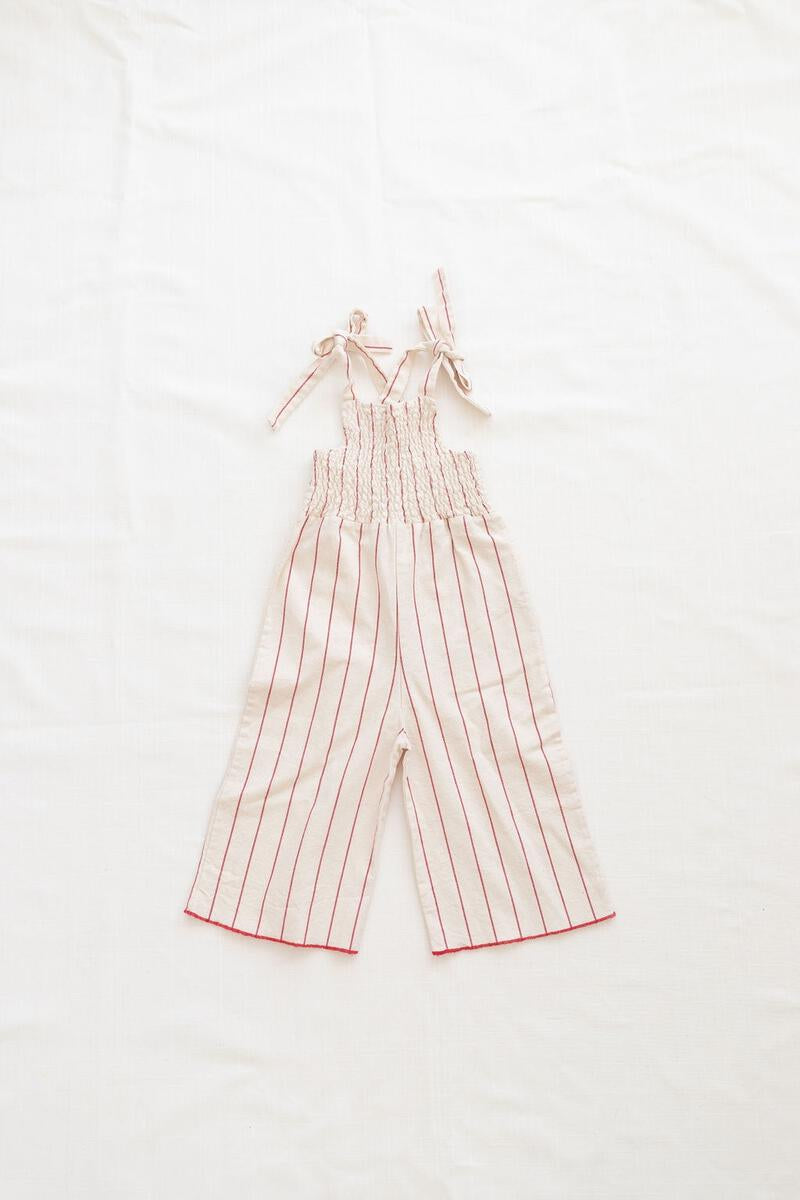 smocked jumpsuit