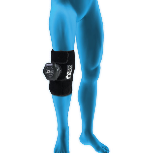 knee ice compression wrap