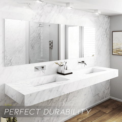 Peel and stick waterproof marble wallpaper make your room looks clean and perfect with the great durability