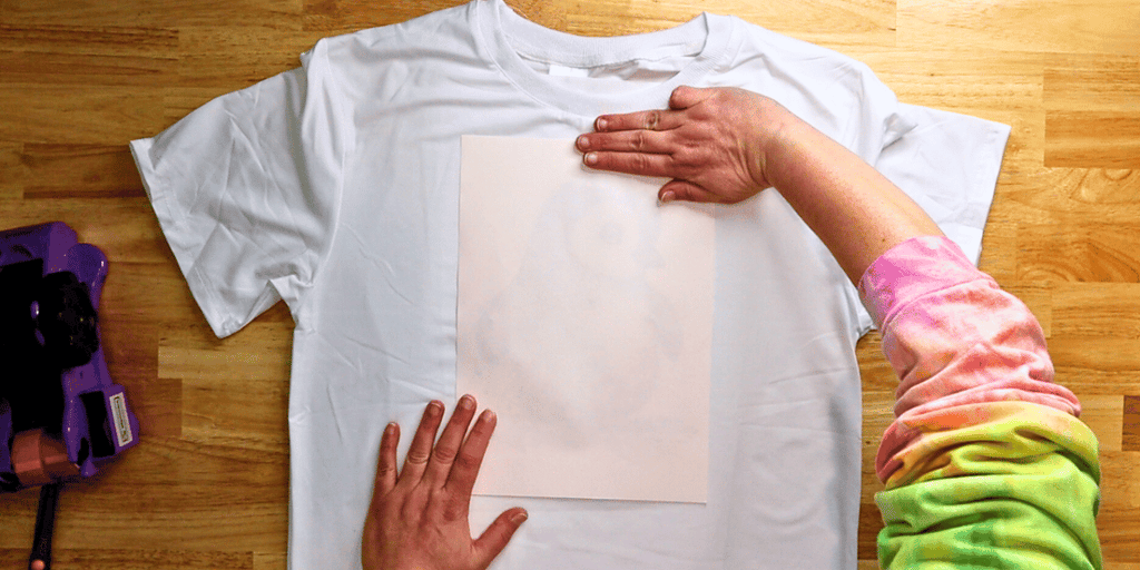 How to make a Sublimation T-shirt. sublimate a t-shirt, hayes paper blog