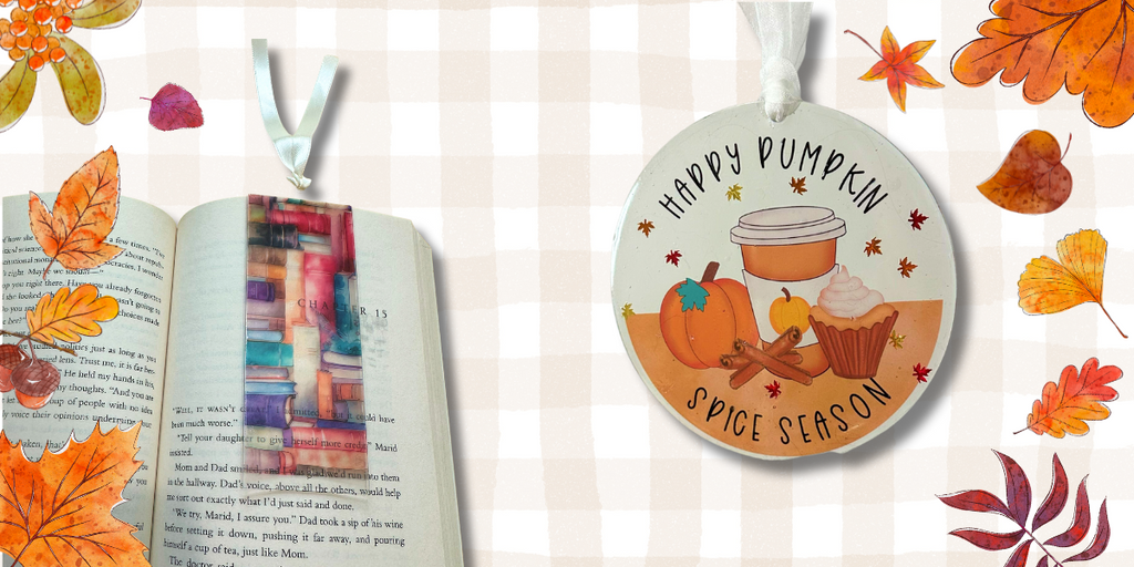 Final fall project, book mark and fall decoration.