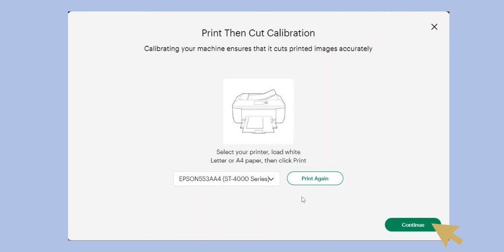 Cricut Print then Cut calibration blog post by Hayes Paper Co