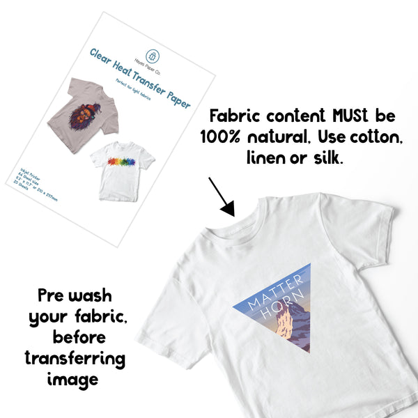 Instructions For Using Hayes Paper Co Sublimation Paper – Hayes Paper Co.