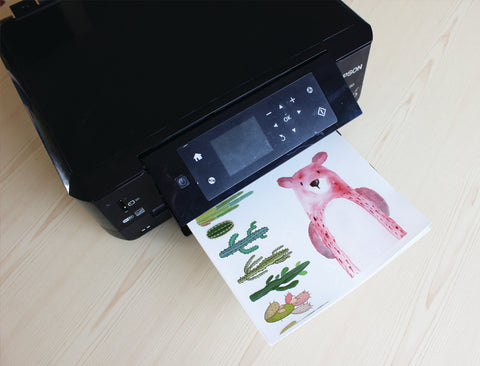 Inkjet Printing on Watercolor Paper at Home: An Easy Step by Step