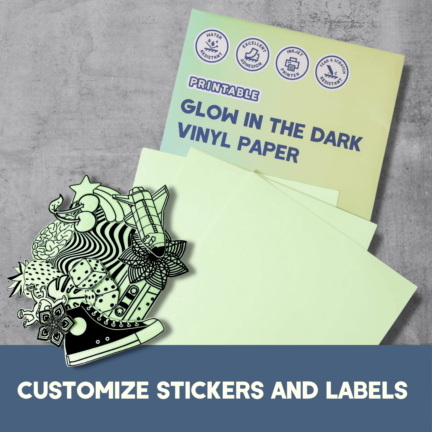hayes-paper-printable-glow-in-the-dark-vinyl-paper-5-pack-a4-size