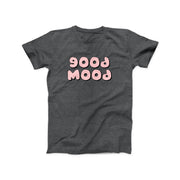 Black Heather / XS Good Mood Tee - Ivory Parke - Modern Apparel and Trendy Accessories